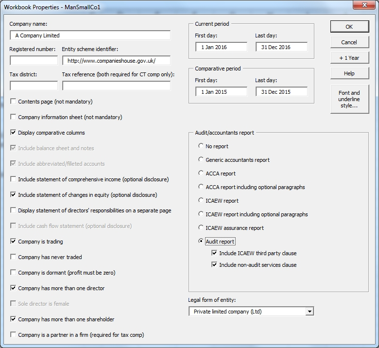 screenshot of VT Final Accounts